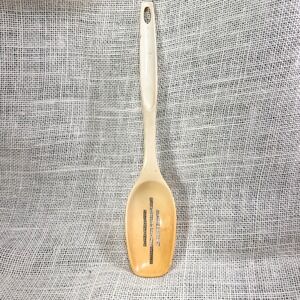 Vintage Foley Slotted Spoon Cream‎ Nylon USA Kitchen Utensil 11"
